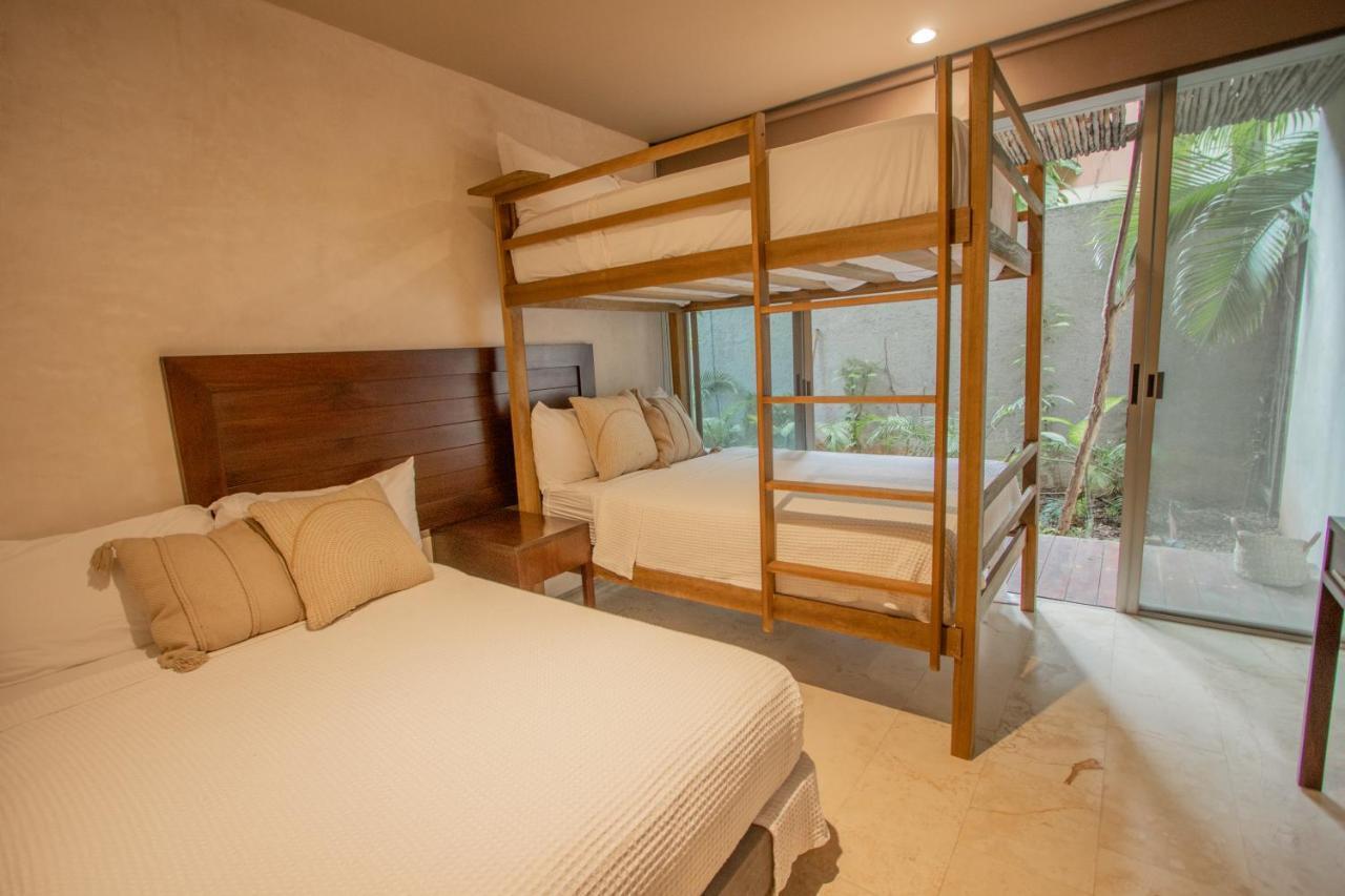 Ideal 4 Groups Aldeazama 2Br 10Pax Apt Papaya Playa Tulum Eksteriør billede