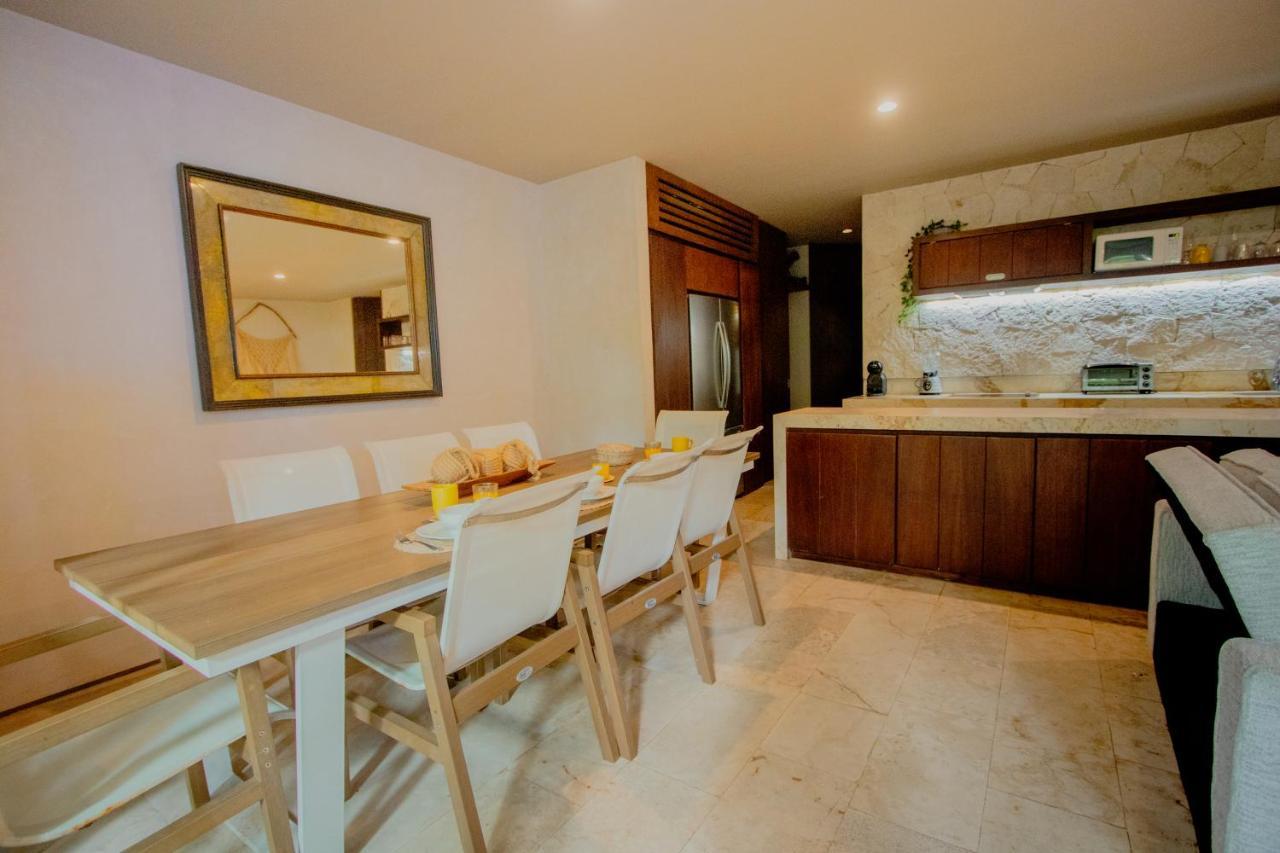 Ideal 4 Groups Aldeazama 2Br 10Pax Apt Papaya Playa Tulum Eksteriør billede