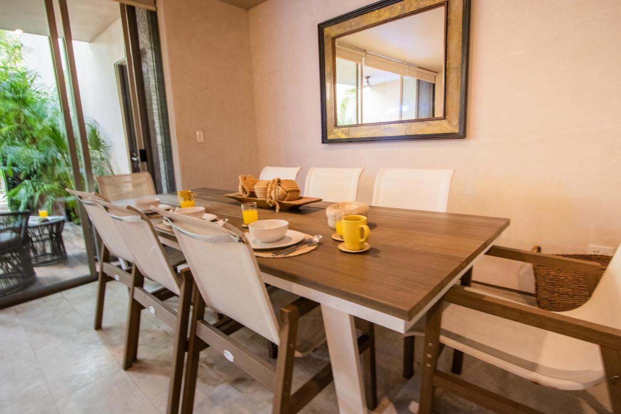 Ideal 4 Groups Aldeazama 2Br 10Pax Apt Papaya Playa Tulum Eksteriør billede