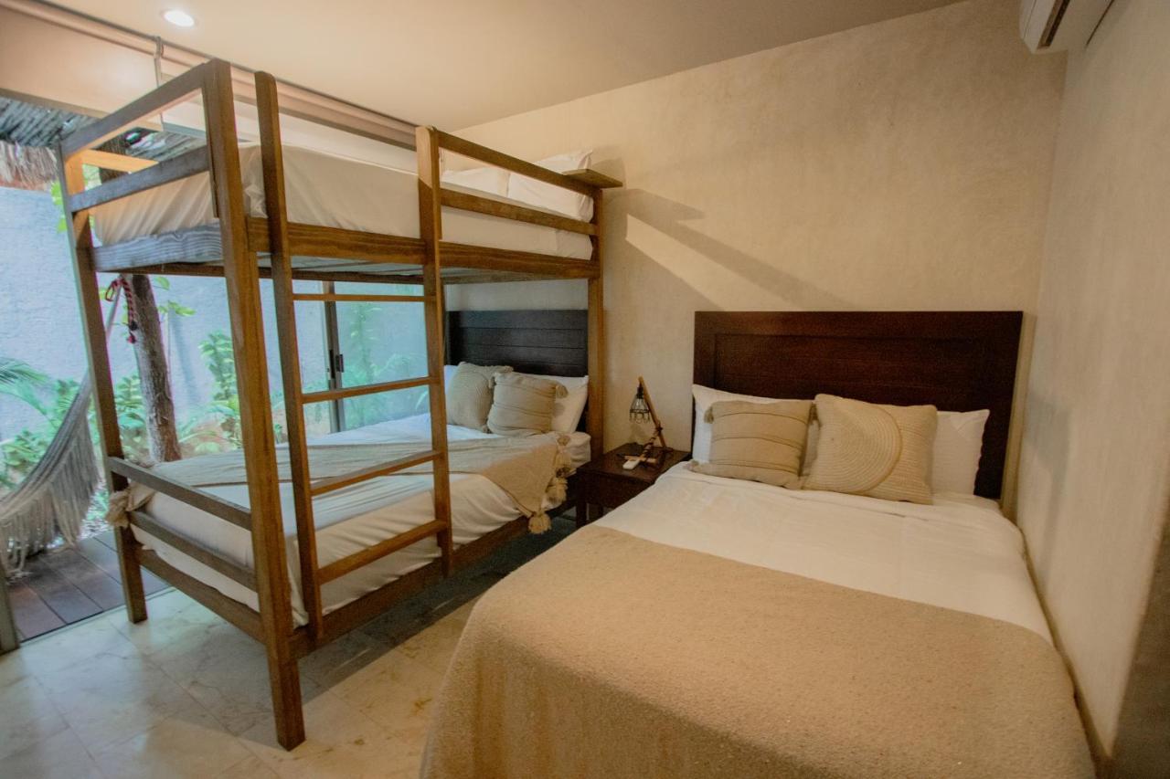 Ideal 4 Groups Aldeazama 2Br 10Pax Apt Papaya Playa Tulum Eksteriør billede